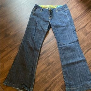 Miss me wide leg jeans